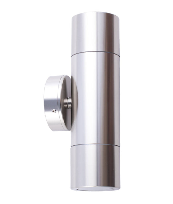 GU10 Exterior Wall Pillar Spot Lights (Anodized Aluminium) IP65