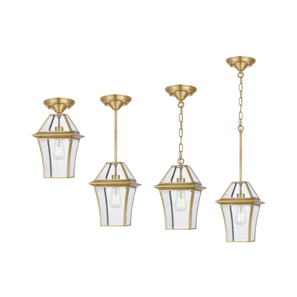 RYE 27 SOLID BRASS PENDANT