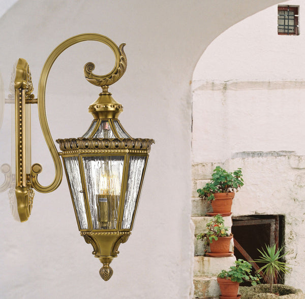 SCROLL EXTERIOR WALL LIGHT