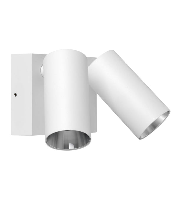 SEC: Surface Mounted LED Tri-CCT Double Adjustable Wall/Pillar Light IP65