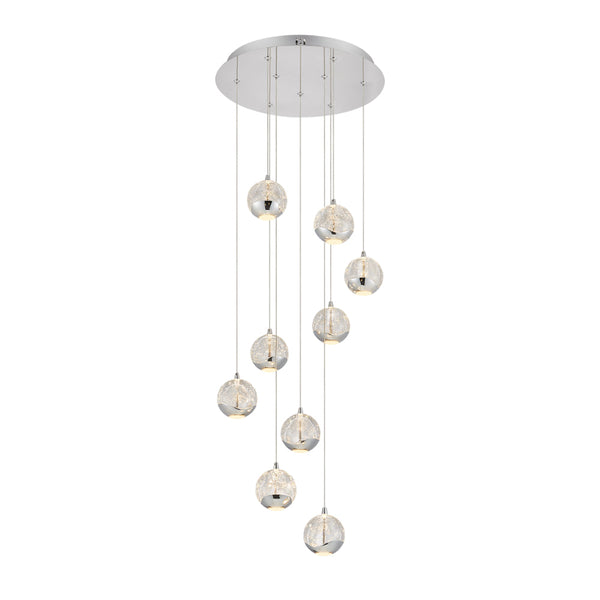 SEGOVIA 9 LIGHT PENDANT