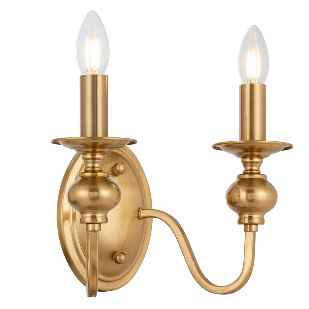 SIEDEL 2 LIGHT WALL BRACKET