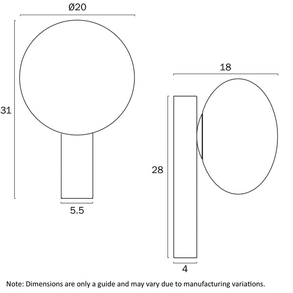 SKYLA TOUCH WALL BRACKET