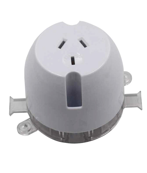 3-Pin Rear Connecting Single Surface Socket