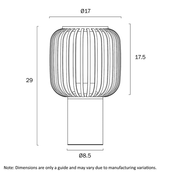 SORENS 17 TABLE LAMP