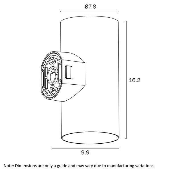 Stina 2 Light Wall Lamp