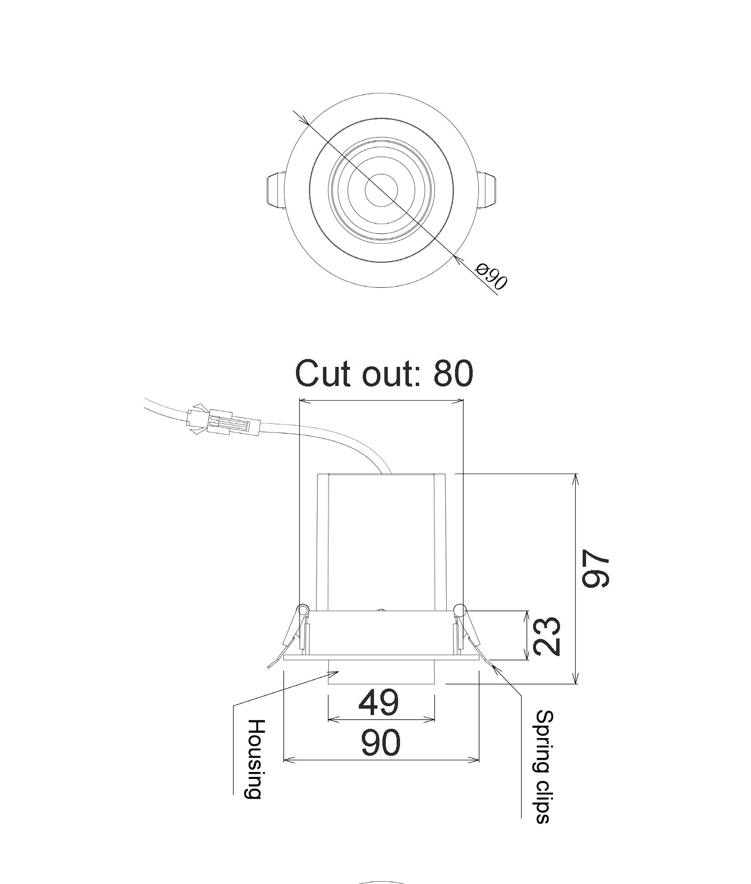 TELE Downlights 
