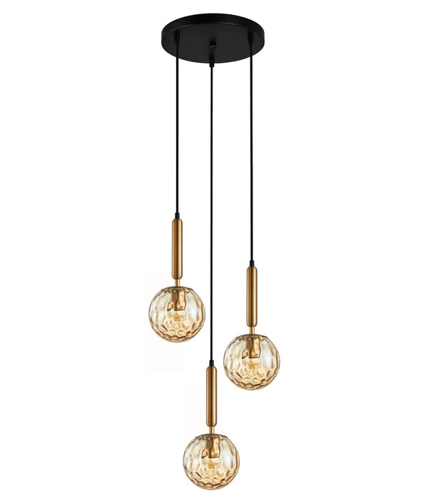 TRATTINO: Multiple Round Base Interior Pendant Lights