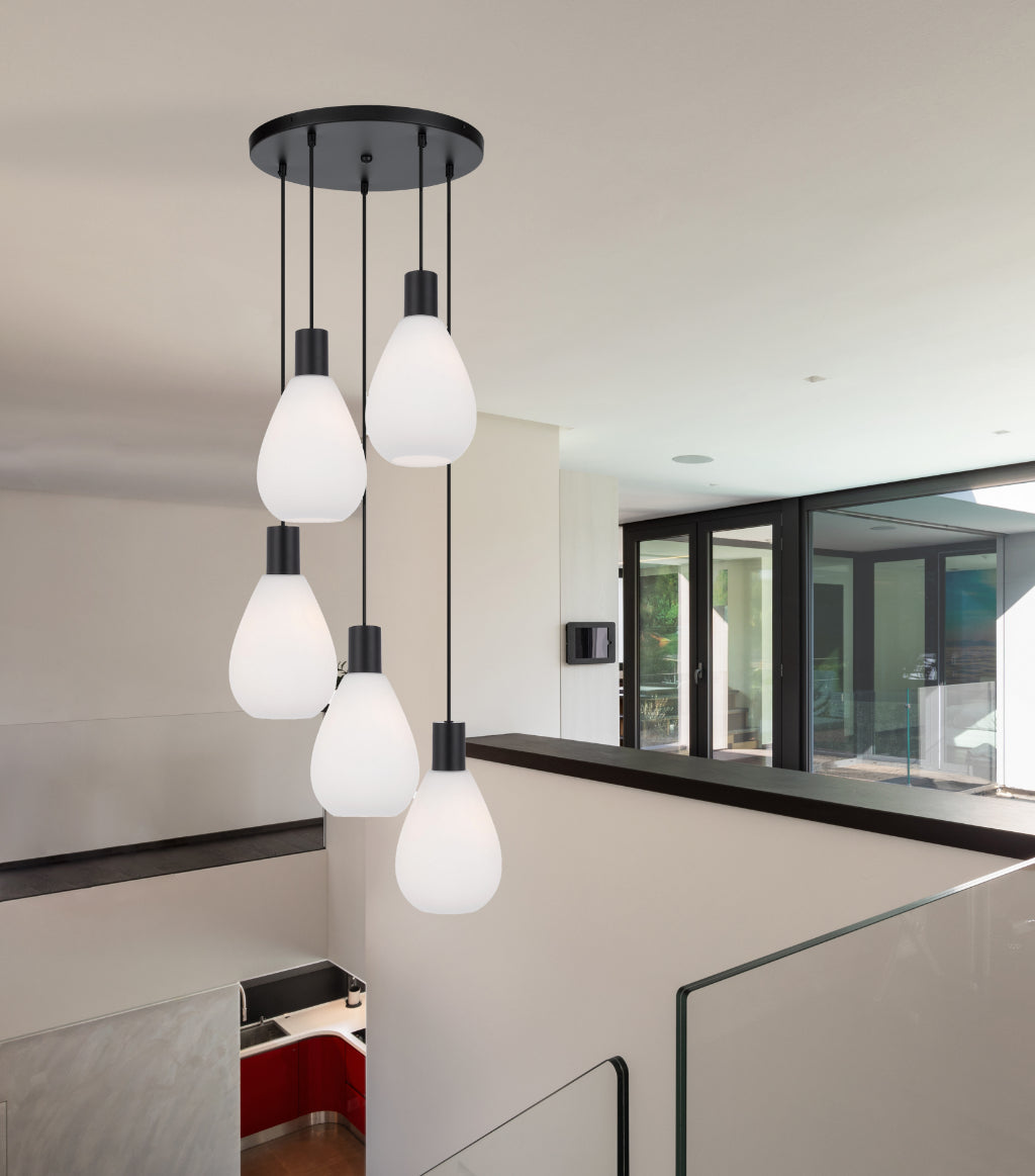 TRESOR 5 LIGHTS PENDANT
