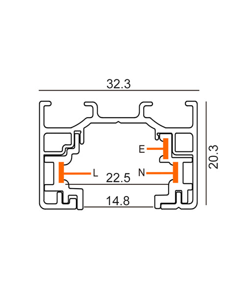 3 Wire 1 Circuit Universal Tracks & Accessories