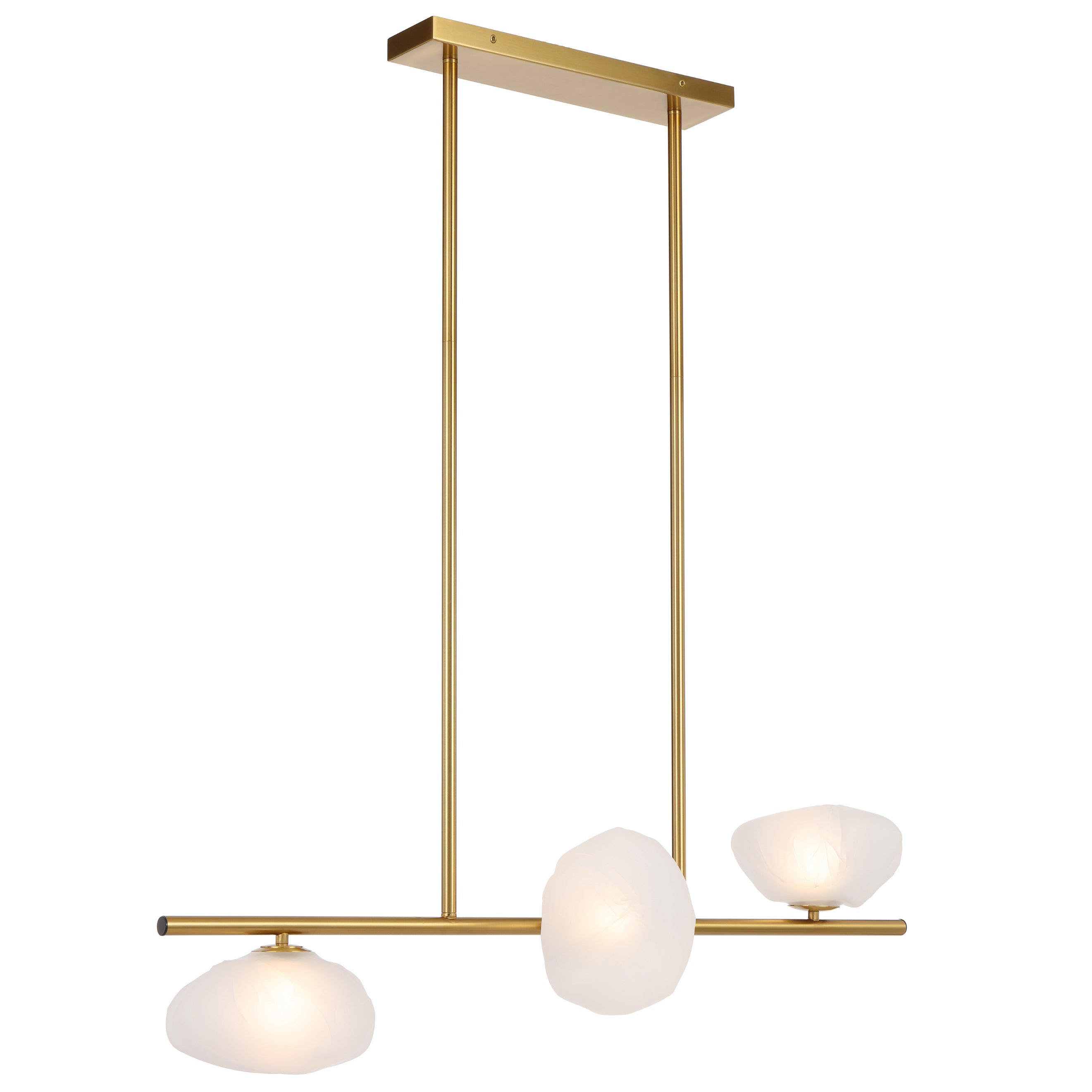 ZECCA 3 LIGHT HORIZONTAL PENDANT
