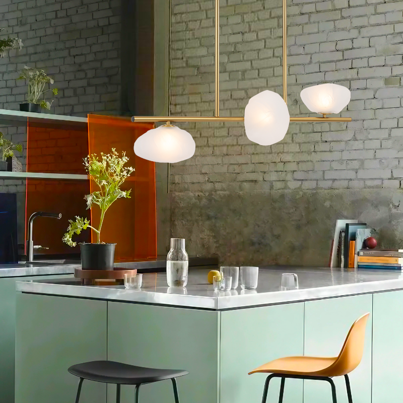 ZECCA 3 LIGHT HORIZONTAL PENDANT