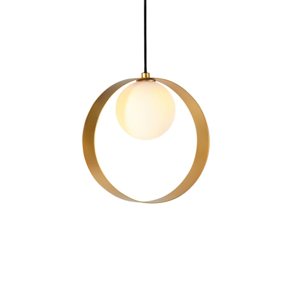 ABC ROUND PENDANT