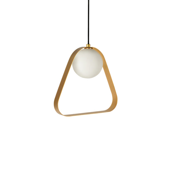 ABC TRIANGLE PENDANT