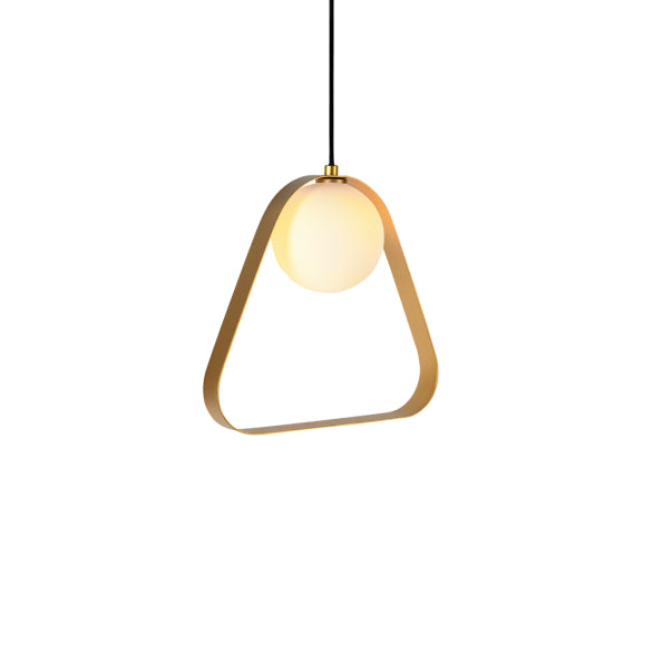 ABC TRIANGLE PENDANT