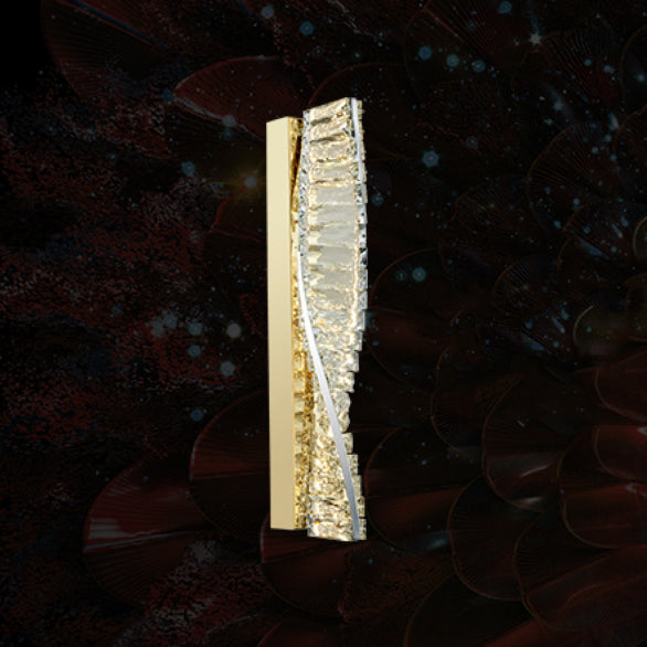 CYRIL CRYSTAL GOLD WALL LIGHT