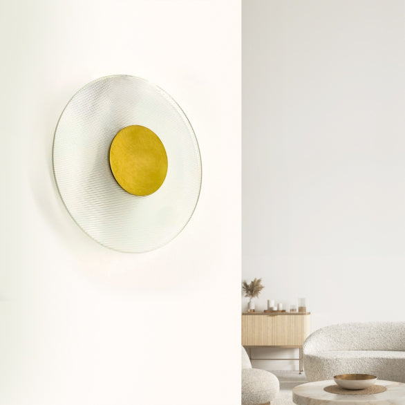 ELLIPSE WALL LIGHT 200 BRASS