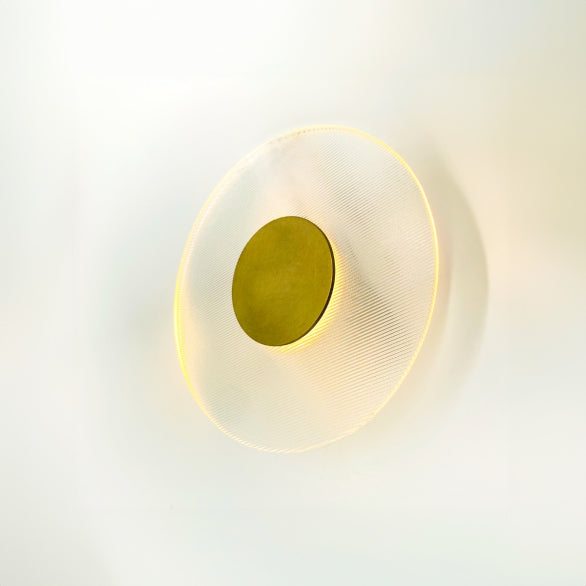 ELLIPSE WALL LIGHT 200 BRASS