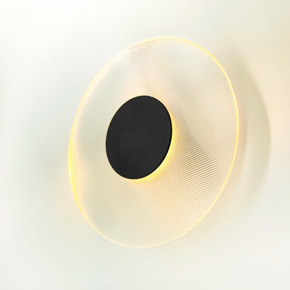 ELLIPSE WALL LIGHT 280 BLACK