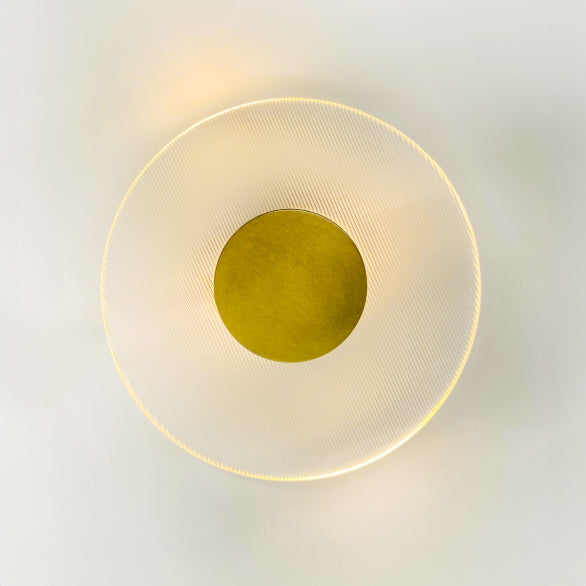 ELLIPSE WALL LIGHT 280 BRASS