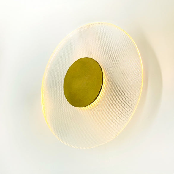 ELLIPSE WALL LIGHT 280 BRASS