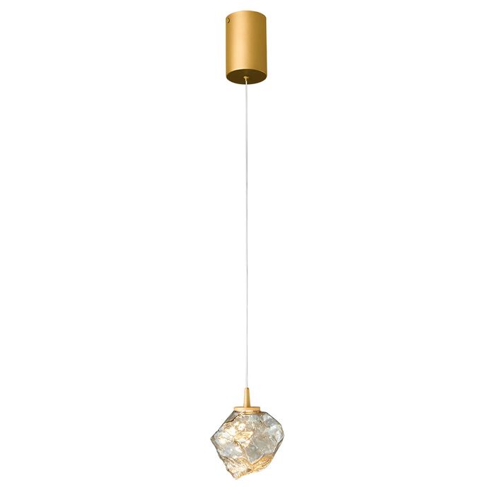 Gem Glass Pendant - 1 Light