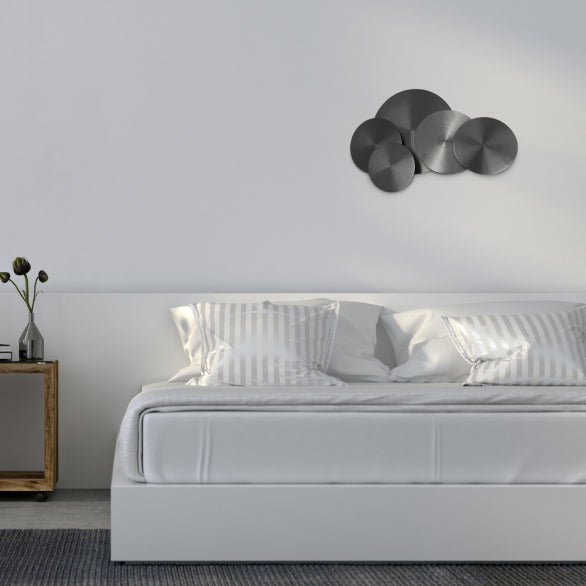 FORART 5 WALL LIGHT SATIN BLACK