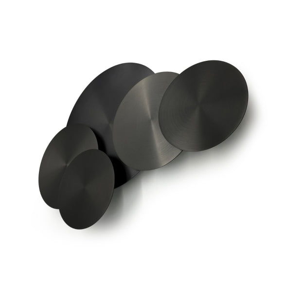 FORART 5 WALL LIGHT SATIN BLACK