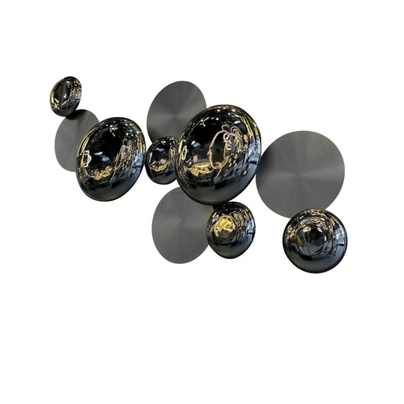 FORART MULTI 10 WALL LIGHT BLACK