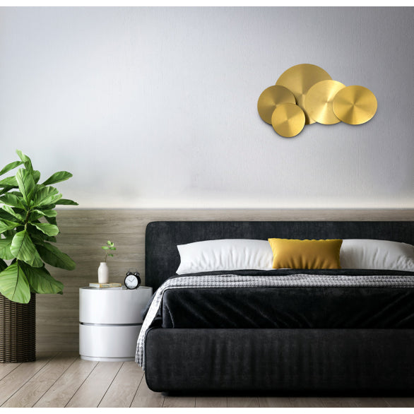 FORART 5 WALL LIGHT SATIN GOLD