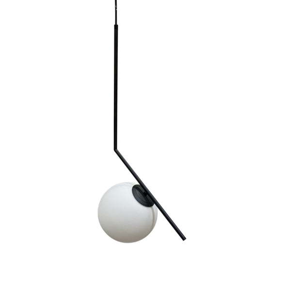 LUNA PENDANT BLK OPAL