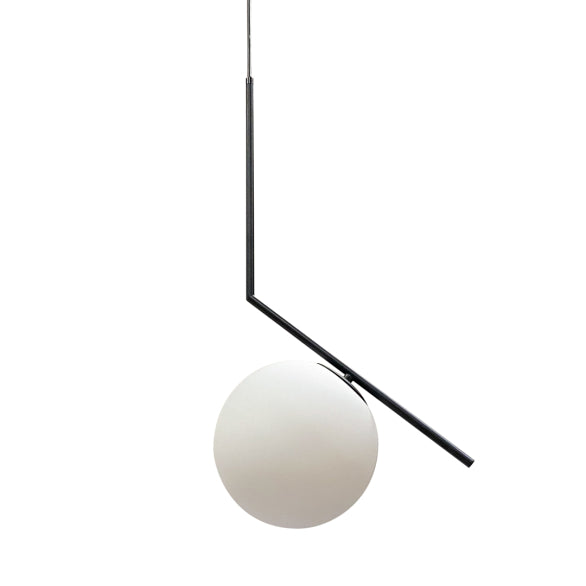 LUNA PENDANT BLK OPAL