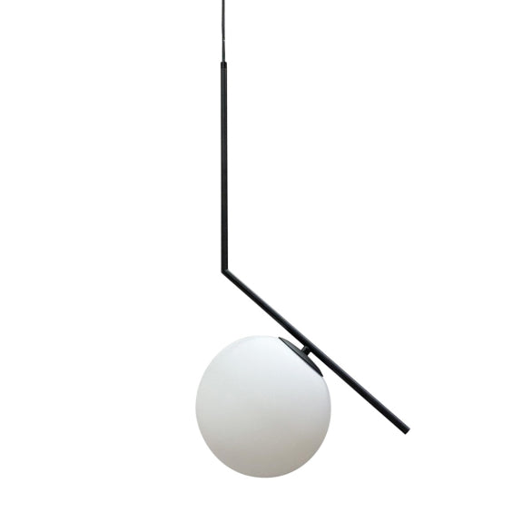LUNA PENDANT BLK OPAL
