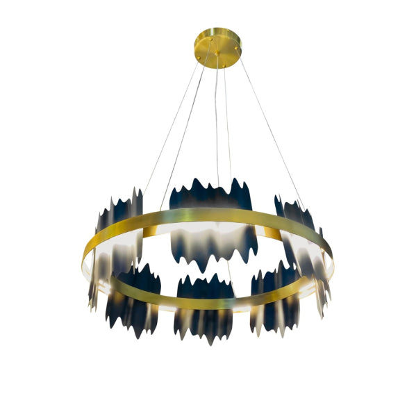 LUNA PENDANT BLK SMOKE