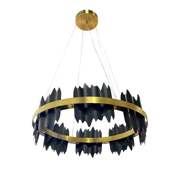 LUNA PENDANT BLK SMOKE