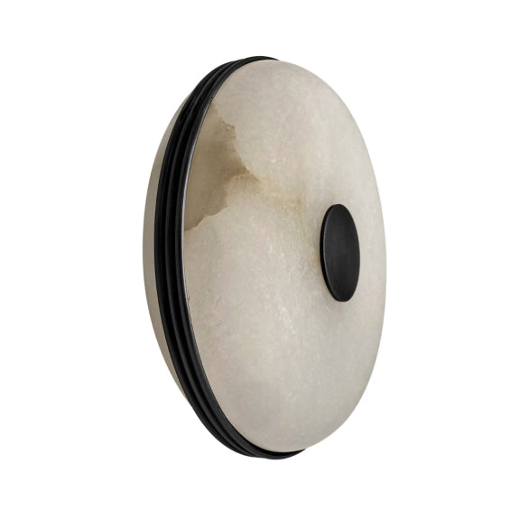 PANISH DISC WALL LIGHT MARBLE
