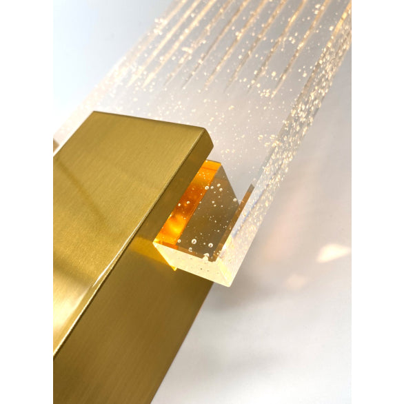 FELIX CRYSTAL GOLD WALL LIGHT