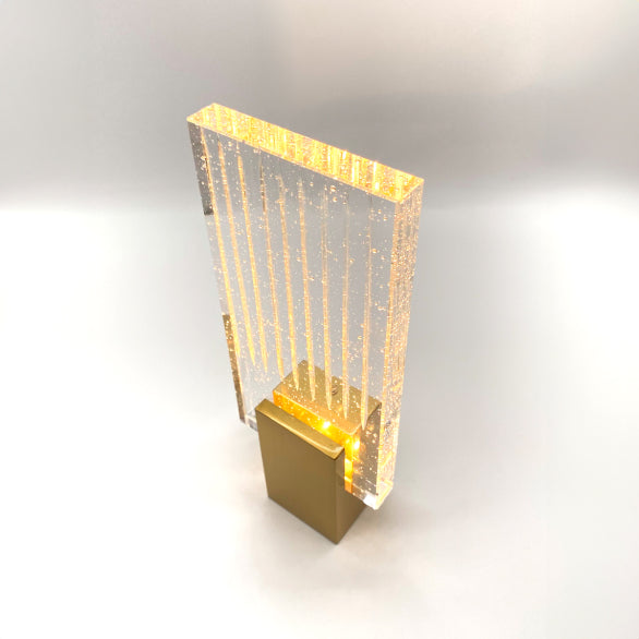 FELIX CRYSTAL GOLD WALL LIGHT