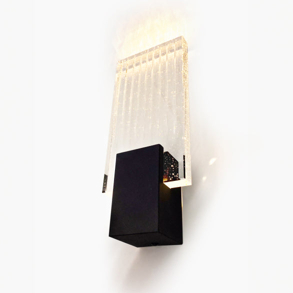FELIX CRYSTAL BLACK WALL LIGHT