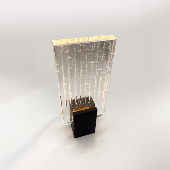 FELIX CRYSTAL BLACK WALL LIGHT
