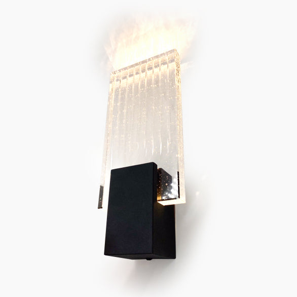 FELIX CRYSTAL BLACK WALL LIGHT