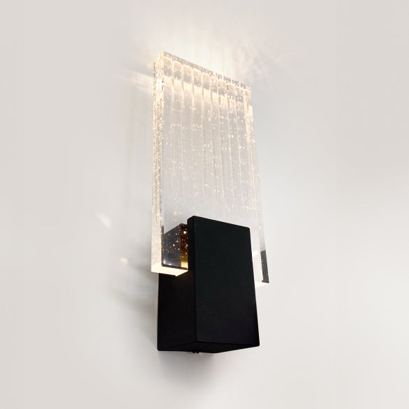 FELIX CRYSTAL BLACK WALL LIGHT