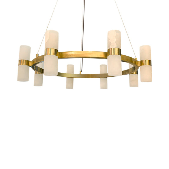 PANISH 16LT MARBLE PENDANT GOLD