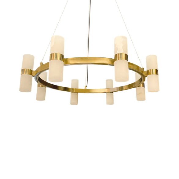 PANISH 16LT MARBLE PENDANT GOLD