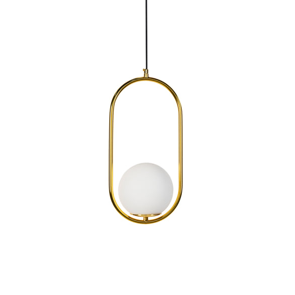 LUCY OVAL SMGD PENDANT