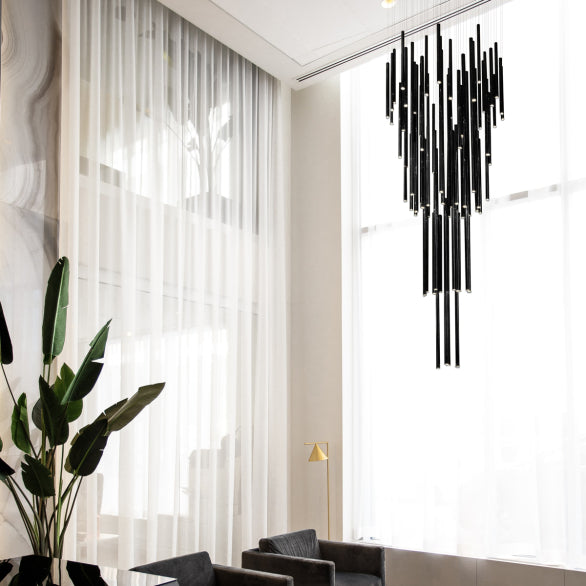 METERO 72LT PENDANT BLACK