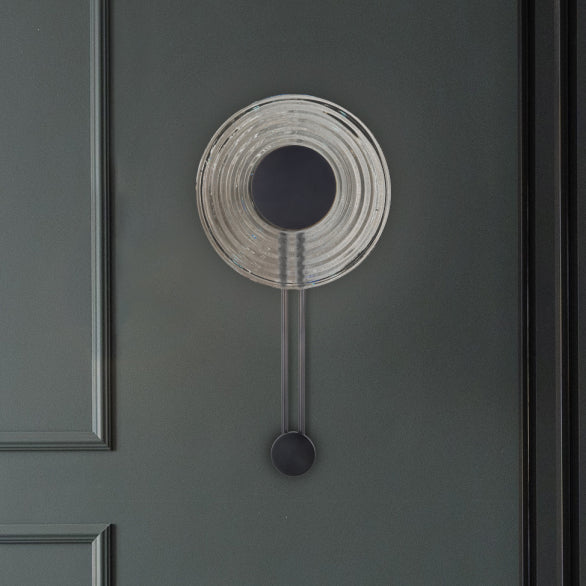 WHIRL TALL WALL LIGHT 280 BLACK