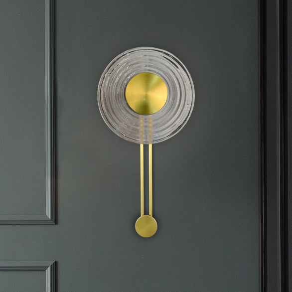 WHIRL WALL LIGHT 280 BRASS