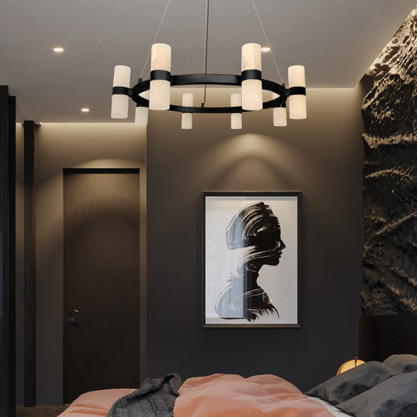 PANISH 16LT MARBLE PENDANT BLACK