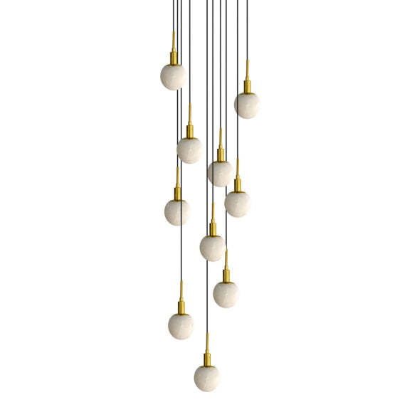 PANISH MARBEL 10LT GOLD PENDANT